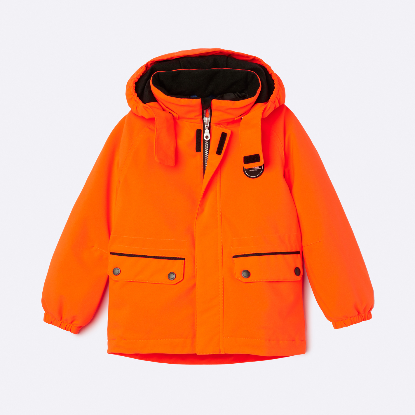 Куртка детская Lassie River 7100048A, 2630-оранжевый, 128