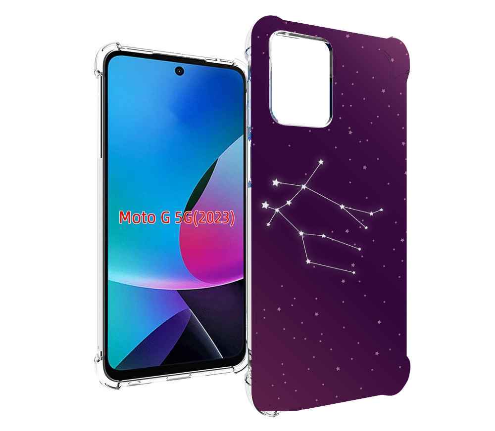 

Чехол MyPads знак-зодиака-близнецы-4 для MOTO G 5G 2023, Tocco