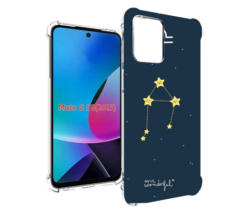 

Чехол MyPads знак-зодиака-весы-1 для MOTO G 5G 2023, Tocco