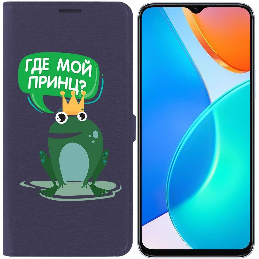 

Чехол-книжка Eco Book для Honor X6 Лягушка