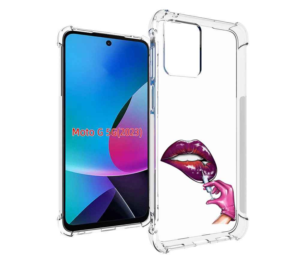 

Чехол MyPads качаем-губы для MOTO G 5G 2023, Tocco