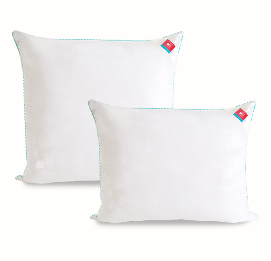 Подушка Перси 50х68 мягкая Лебяжий Пух/Микрофибра