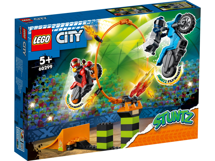 Конструктор LEGO City Состязание трюков 60299 lego city конструктор состязание трюков