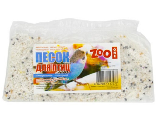 Песок витаминизированный для птиц ZooOne, 100 г