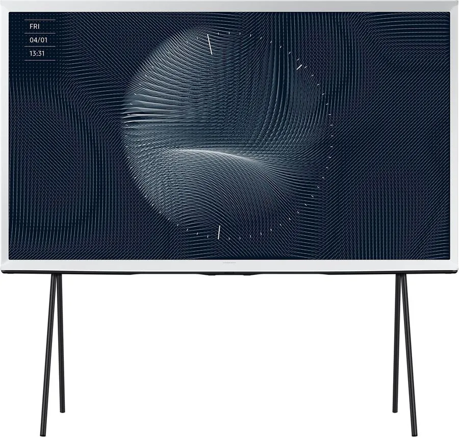фото Телевизор qled samsung 50" qe50ls01bauxce the serif белый 4k ultra hd 50hz dvb-t2 dvb-c dv