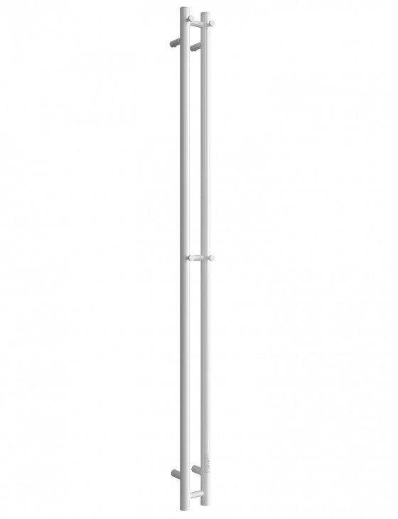 Полотенцесушитель ДВИН X-2 neo 120/8 электрический белый полка для ванной прямая 4 крючка 33×12 5×21 см белый