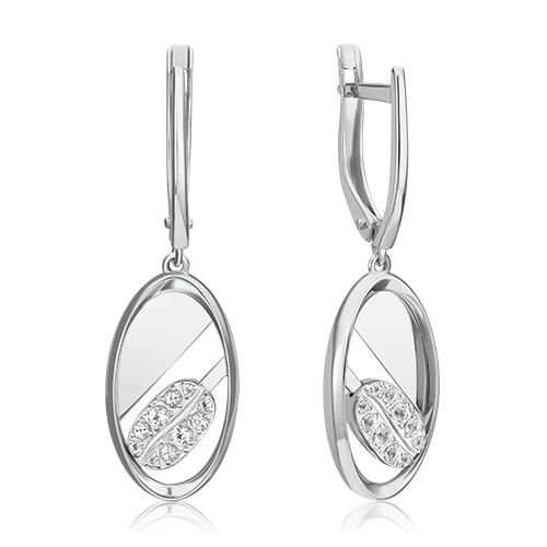 

Серьги из белого золота с топазом PLATINA jewelry 02-4925-00-201-1120, 02-4925-00-201-1120
