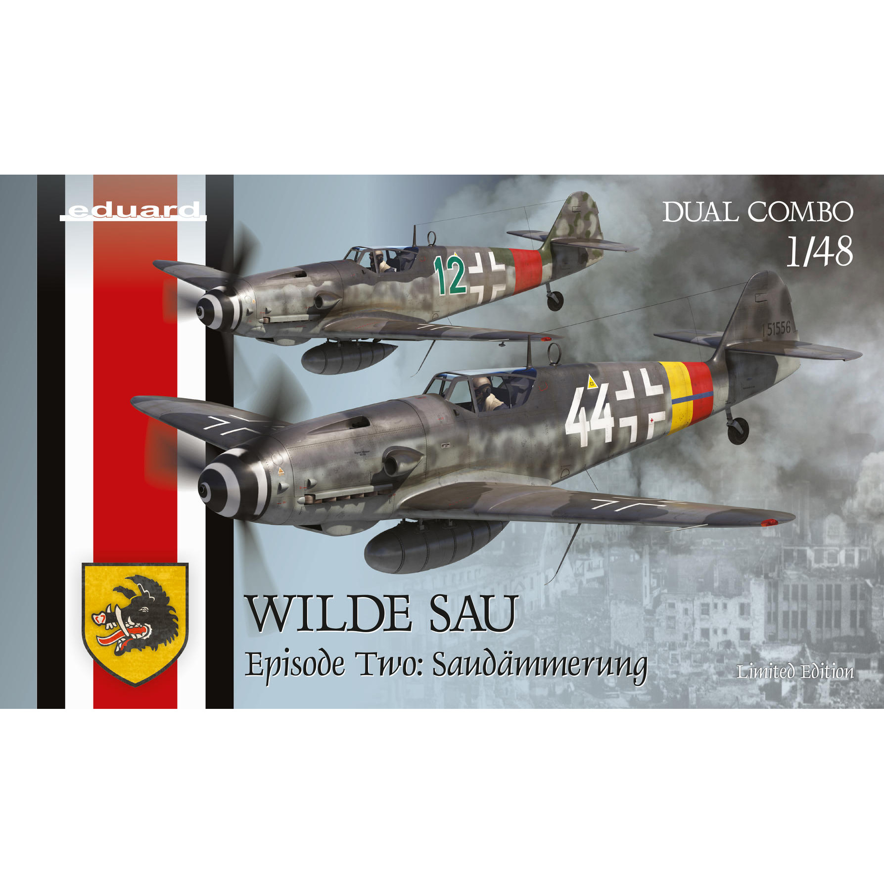 

Сборная модель Eduard 1/48 WILDE SAU Episode Two: Saudämmerung 11148