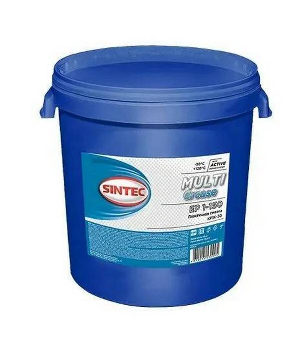 

Смазка Multi Grease EP1-150 18кг Sintec - Смазка Multi Grease EP1-150 18кг