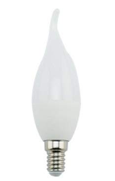 

Лампа светодиодная ECOLA, E14, 9W, 2700K, "Свеча на ветру", арт. 601068 - (10 шт.)