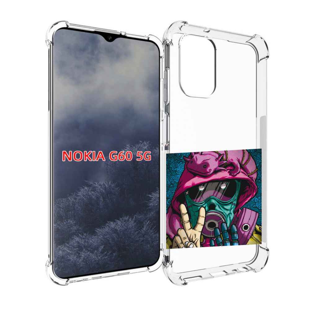 

Чехол MyPads Всем-мир для Nokia G60 5G, Прозрачный, Tocco