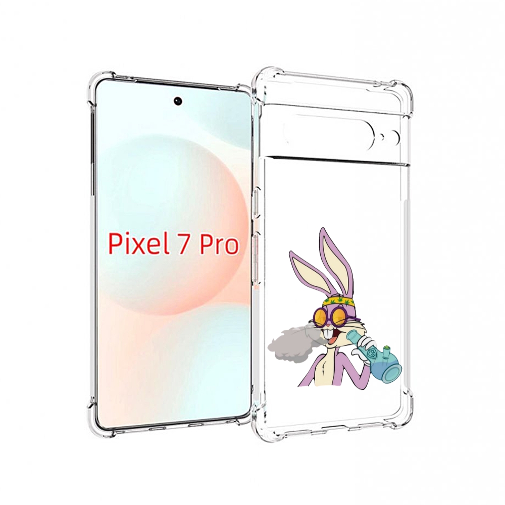 

Чехол Mypads Бакс-Банни-Любитель-Подымить Для Google Pixel 7 Pro, Прозрачный, Tocco