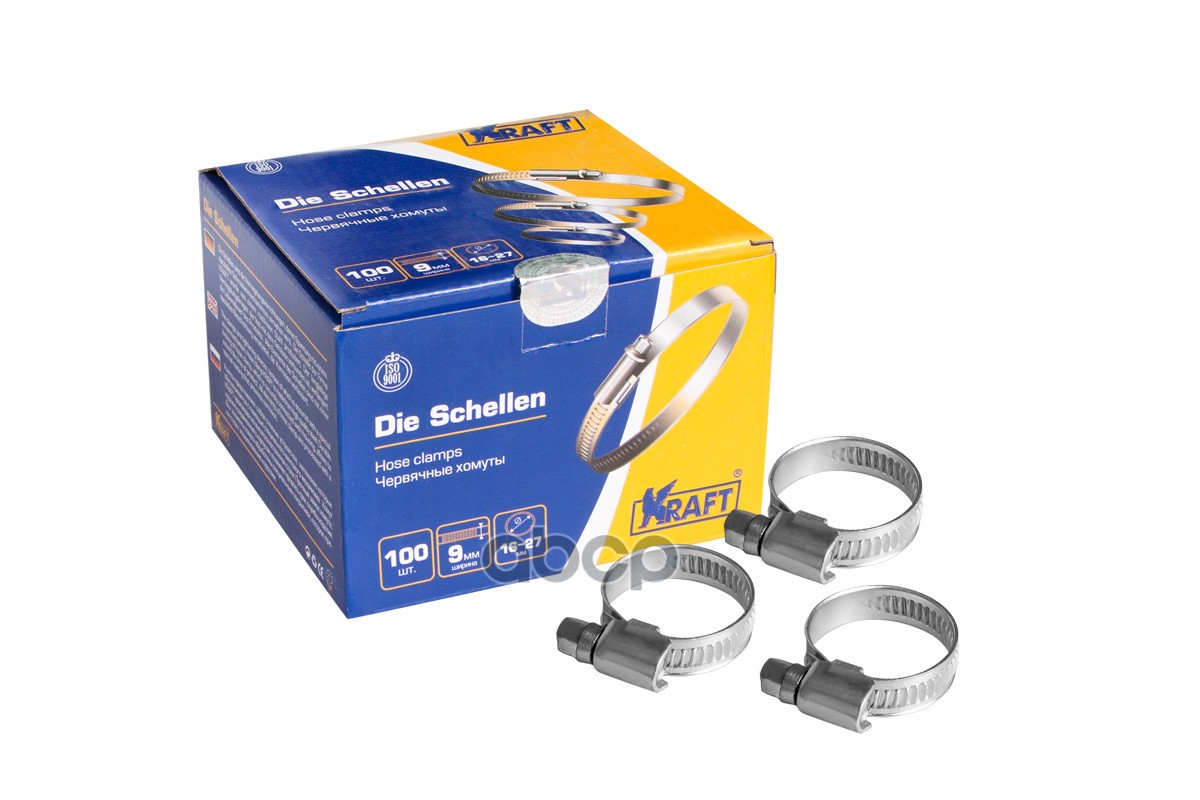

Хомут Червячный 16/27 Kraft Kraft арт. KT 880203