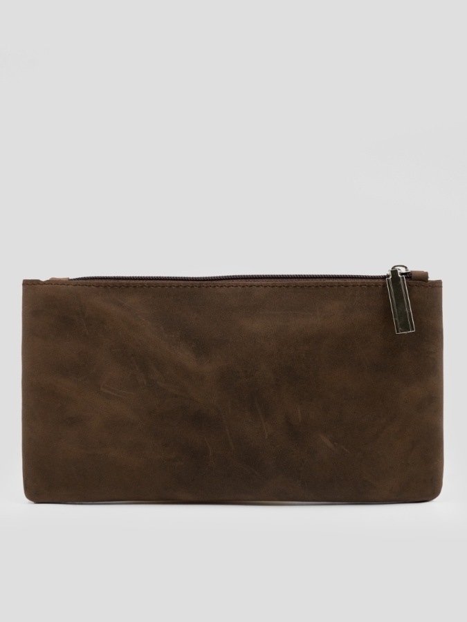 фото Клатч женский reversal 8856r, шоколад