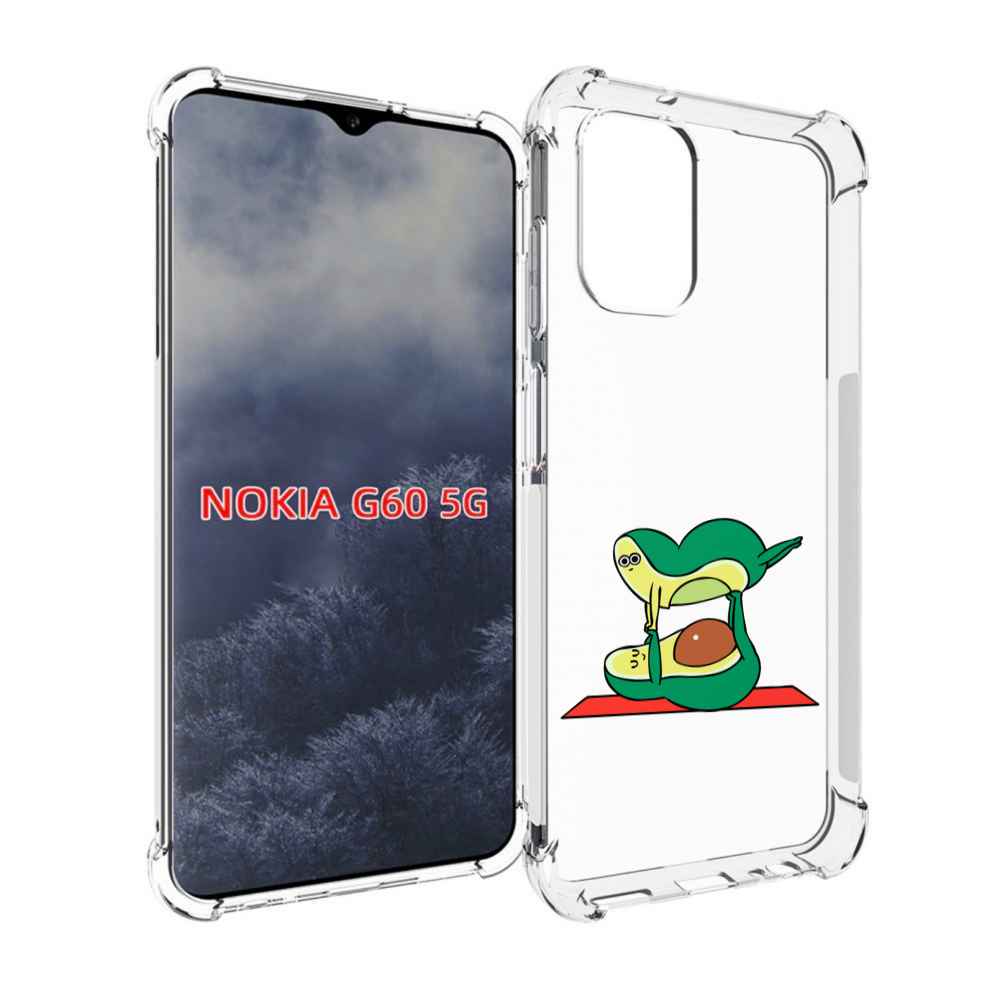 

Чехол MyPads Две-половинки для Nokia G60 5G, Прозрачный, Tocco