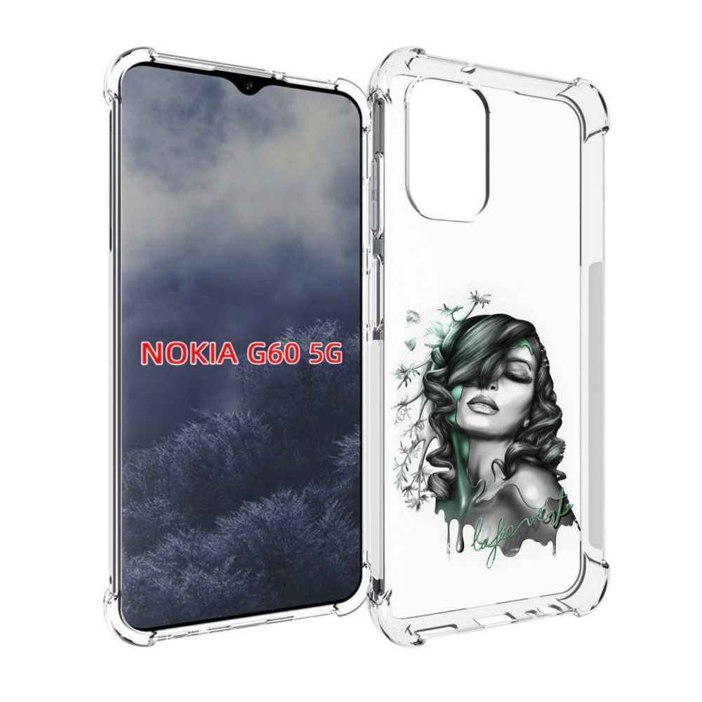 

Чехол MyPads Девушка 2 для Nokia G60 5G, Прозрачный, Tocco