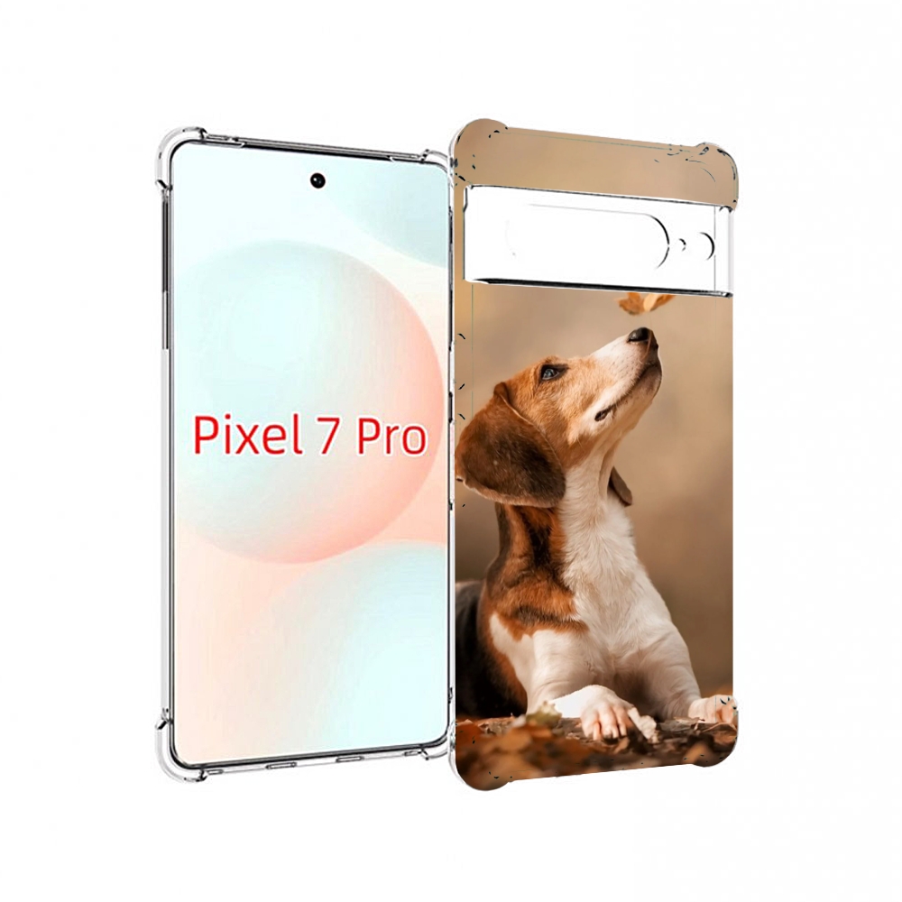 

Чехол Mypads Бигль-Собака Для Google Pixel 7 Pro, Прозрачный, Tocco