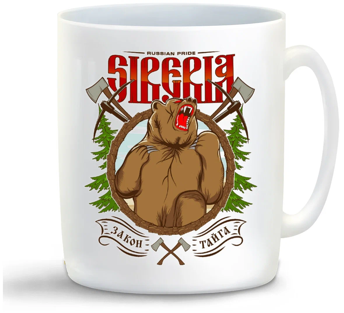 

Кружка CoolPodarok Siberia