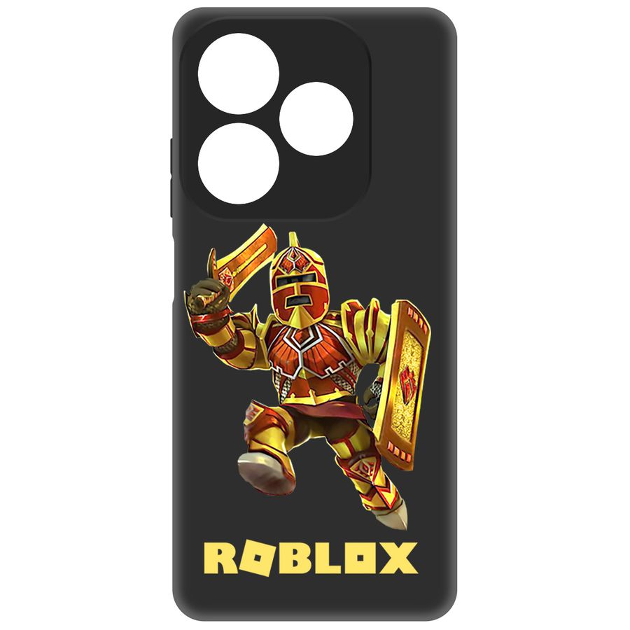 

Чехол-накладка Krutoff Roblox-Рэдклифф для INFINIX Smart 8 Plus, Черный