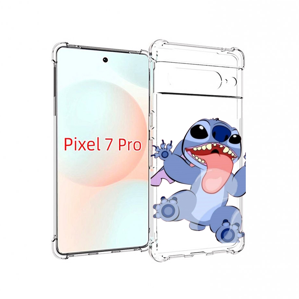 

Чехол Mypads Большой-Стич Для Google Pixel 7 Pro, Прозрачный, Tocco
