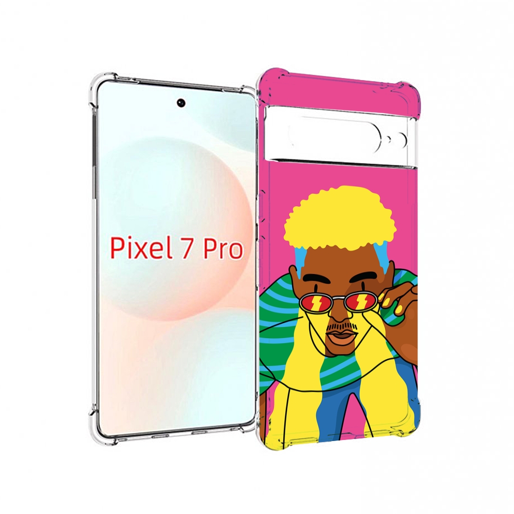 

Чехол Mypads Бразилец Для Google Pixel 7 Pro, Прозрачный, Tocco