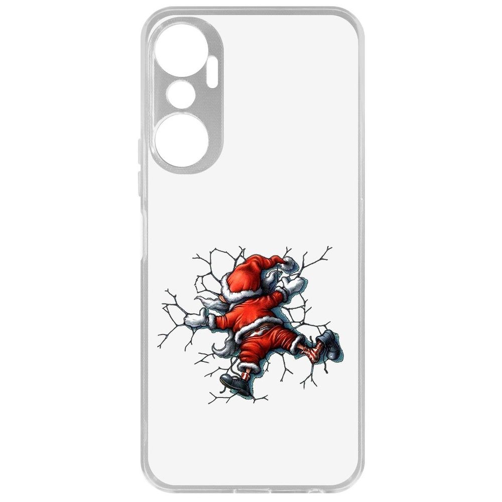 

Чехол-накладка Кейс После праздника для Infinix Hot 20, Прозрачный