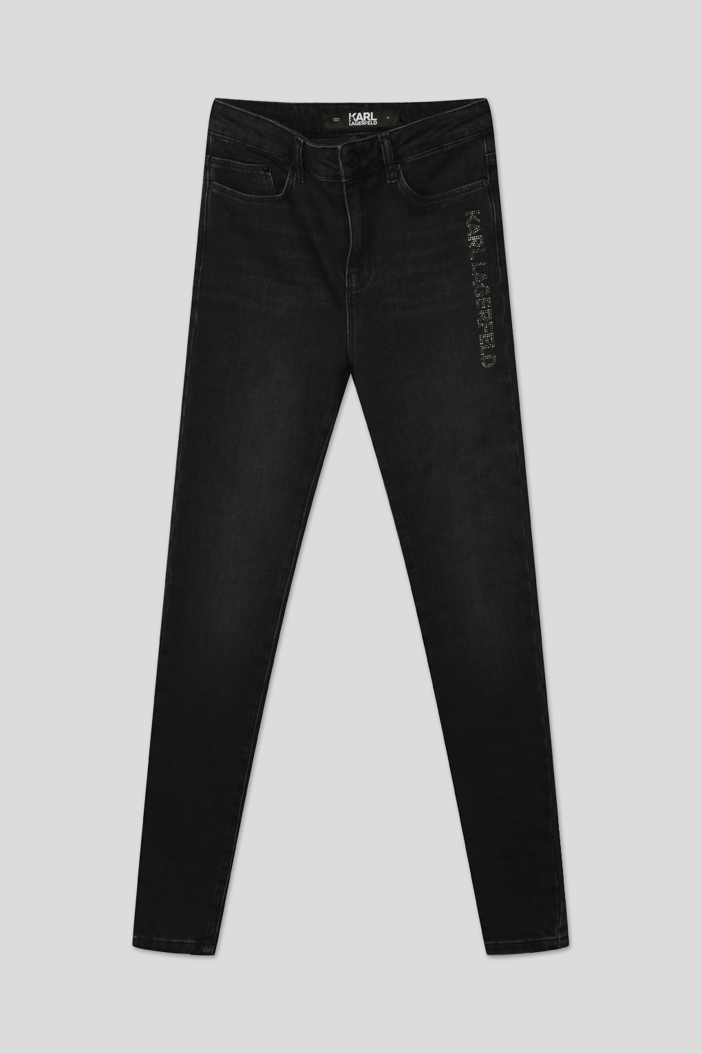 

Джинсы женские Karl Lagerfeld 235W1105 черные 29, Черный, 235W1105