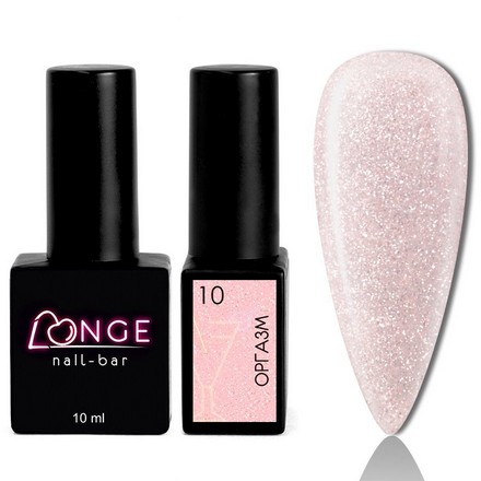 

Гель-лак для ногтей Longe nail-bar Оргазм №10
