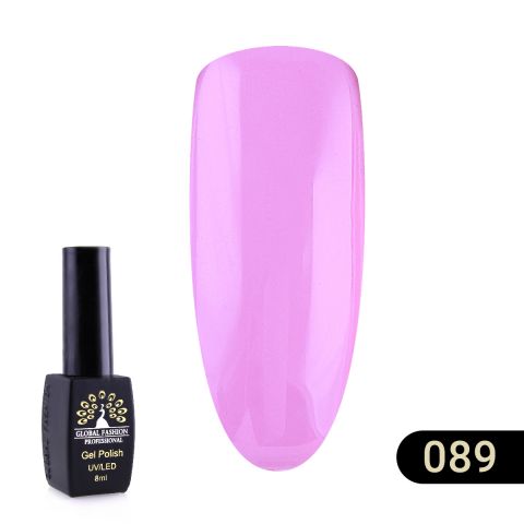 фото Гель лак global fashion black elite 089 8 мл