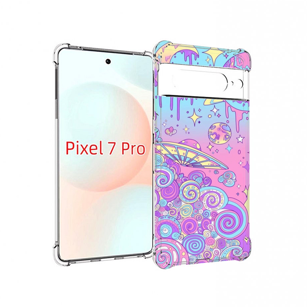 

Чехол Mypads Ванильные Планеты Для Google Pixel 7 Pro, Прозрачный, Tocco