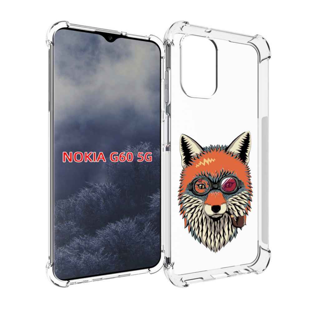 

Чехол MyPads Деловой лис для Nokia G60 5G, Прозрачный, Tocco