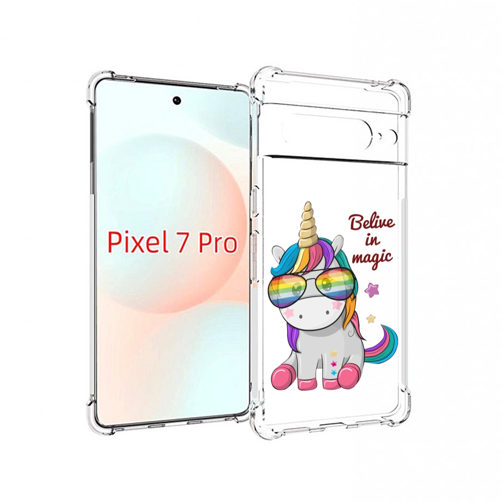 

Чехол Mypads Верю-В-Магию Детский Для Google Pixel 7 Pro, Прозрачный, Tocco