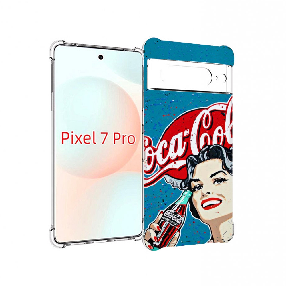 

Чехол Mypads Вкусная Кола Картинка Для Google Pixel 7 Pro, Прозрачный, Tocco