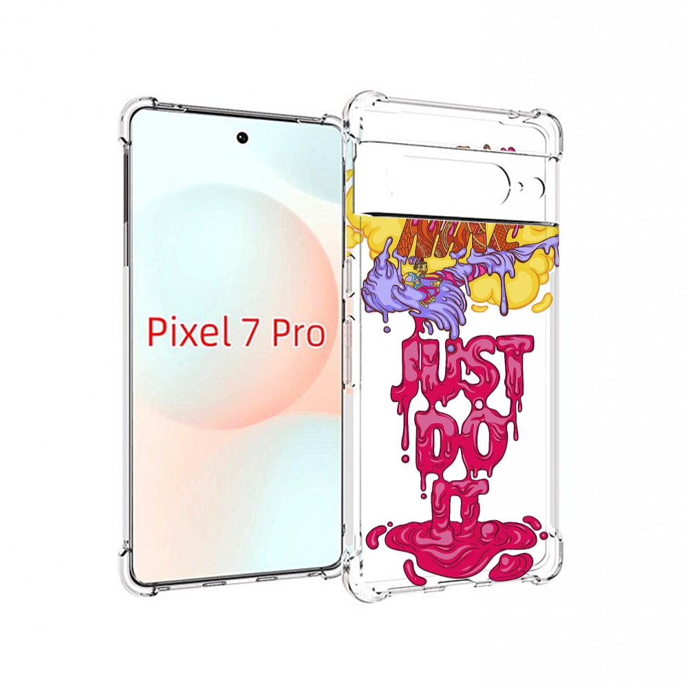 

Чехол Mypads Вкусный Найк Для Google Pixel 7 Pro, Прозрачный, Tocco