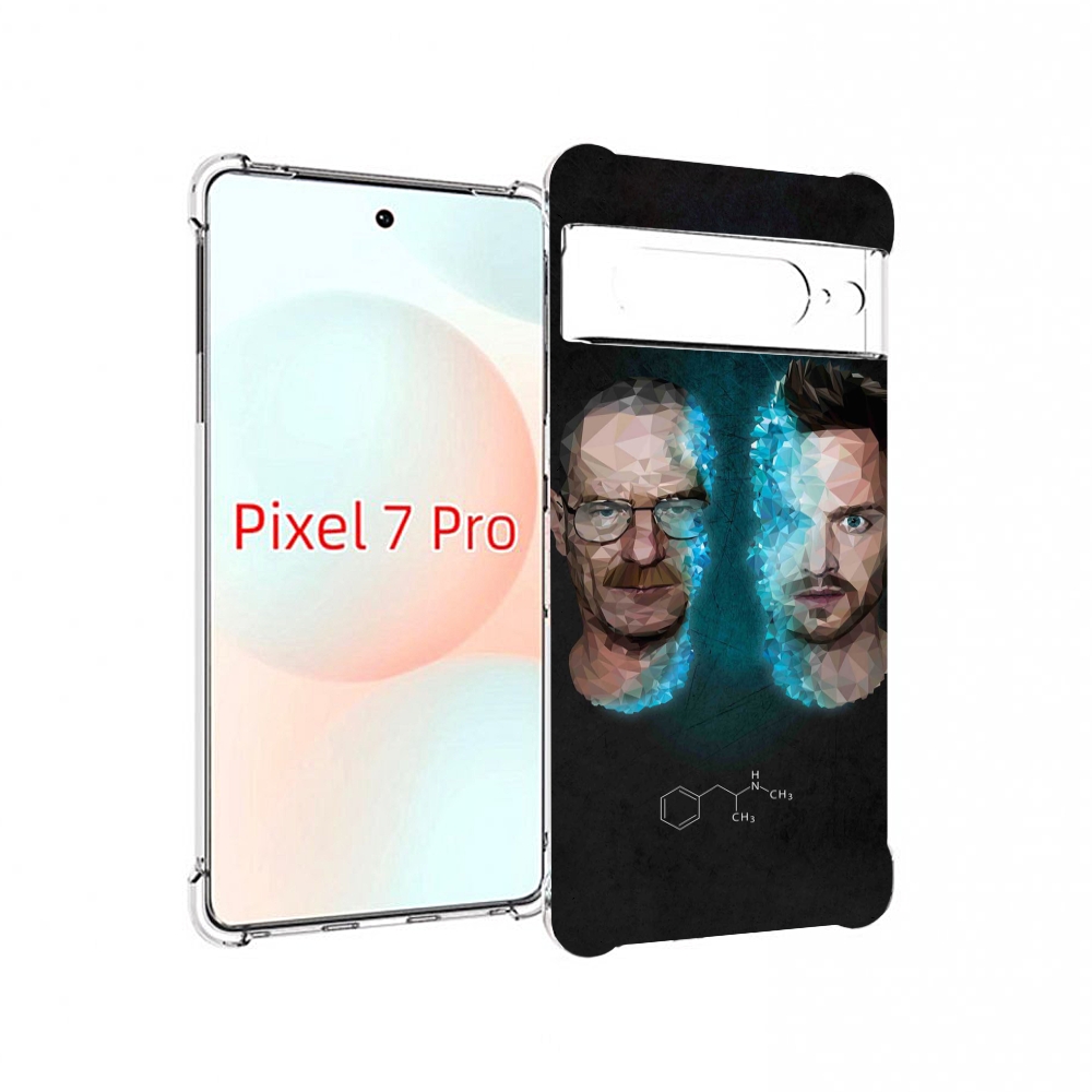 

Чехол Mypads Во-Все-Тяжкие Для Google Pixel 7 Pro, Прозрачный, Tocco