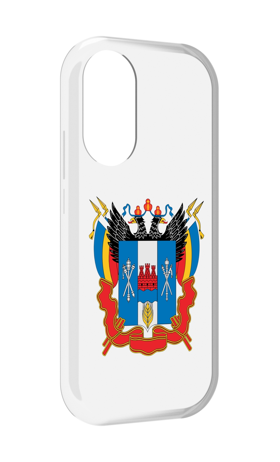

Чехол MyPads герб-ростовская-область для Honor X7, Прозрачный, Tocco
