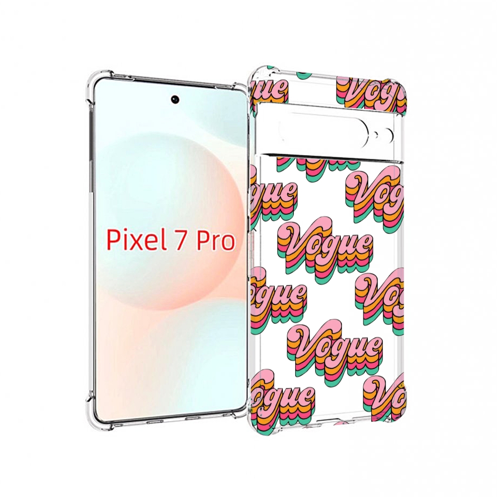 

Чехол Mypads Вогуе Для Google Pixel 7 Pro, Прозрачный, Tocco