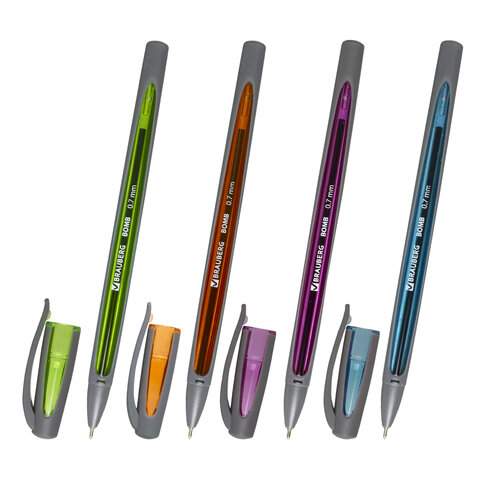

Ручка шариковая BRAUBERG "BOMB GT Metallic", синяя, 0,35мм, арт. 143348 - (36 шт.)