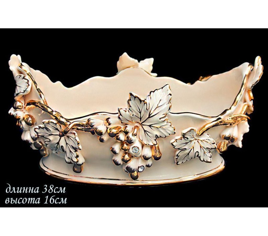 

Конфетница Lenardi 38см, Бежевый, 11402-01