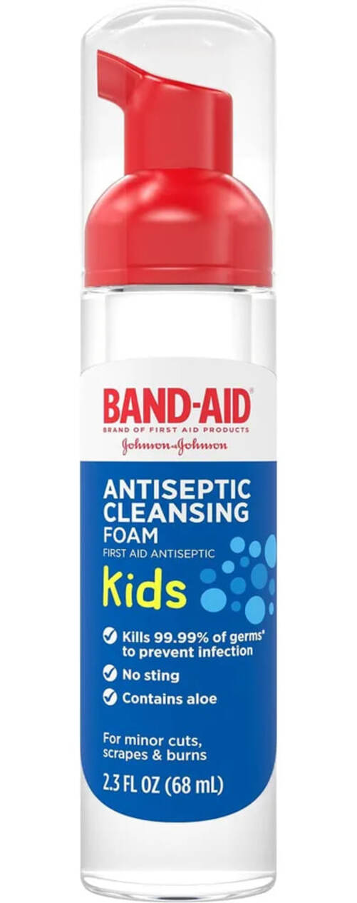 

Антисептическое средство Band-Aid для детей, пенка, 68 мл