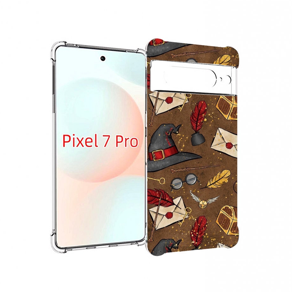 

Чехол Mypads Гарри-Поттер-Вайб Для Google Pixel 7 Pro, Прозрачный, Tocco