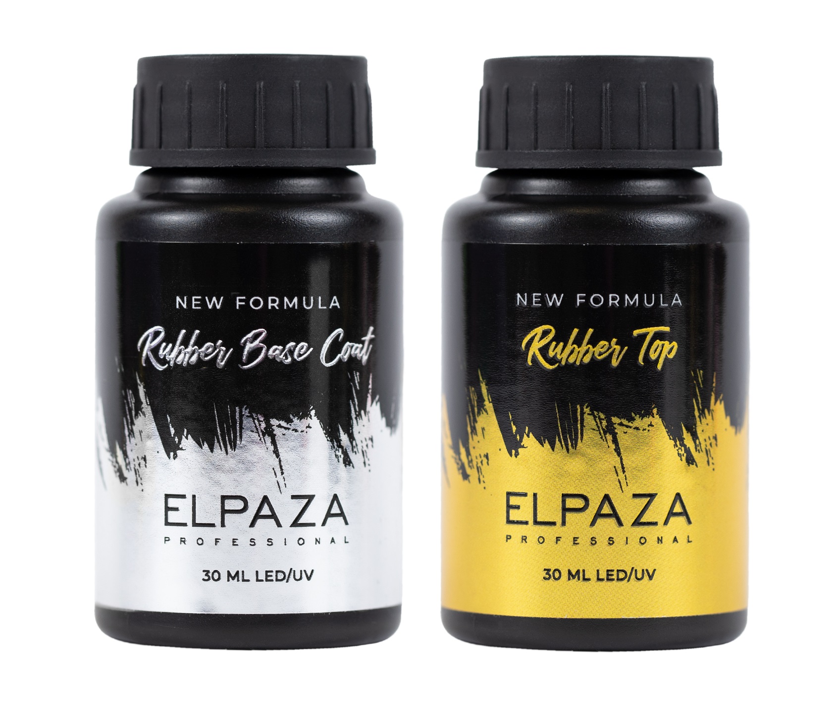 

База и топ Elpaza Rubber Base Top Coat с липким слоем, 30 мл