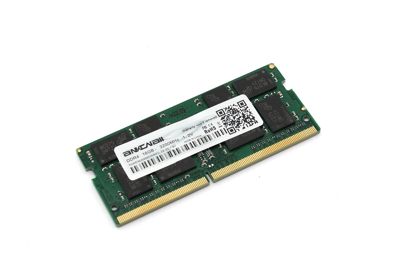 фото Модуль памяти ankowall sodimm ddr4 16гб 3200 mhz pc4-25600 nobrand