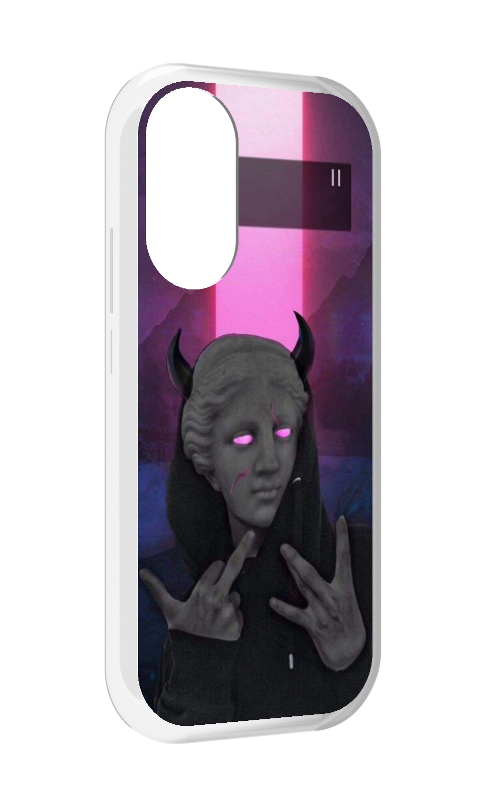 

Чехол MyPads глитч-статуя для Honor X7, Прозрачный, Tocco