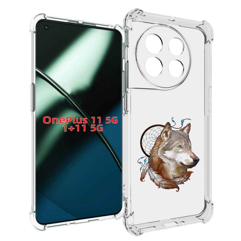 

Чехол MyPads волк и ловец снов для OnePlus 11, Прозрачный, Tocco