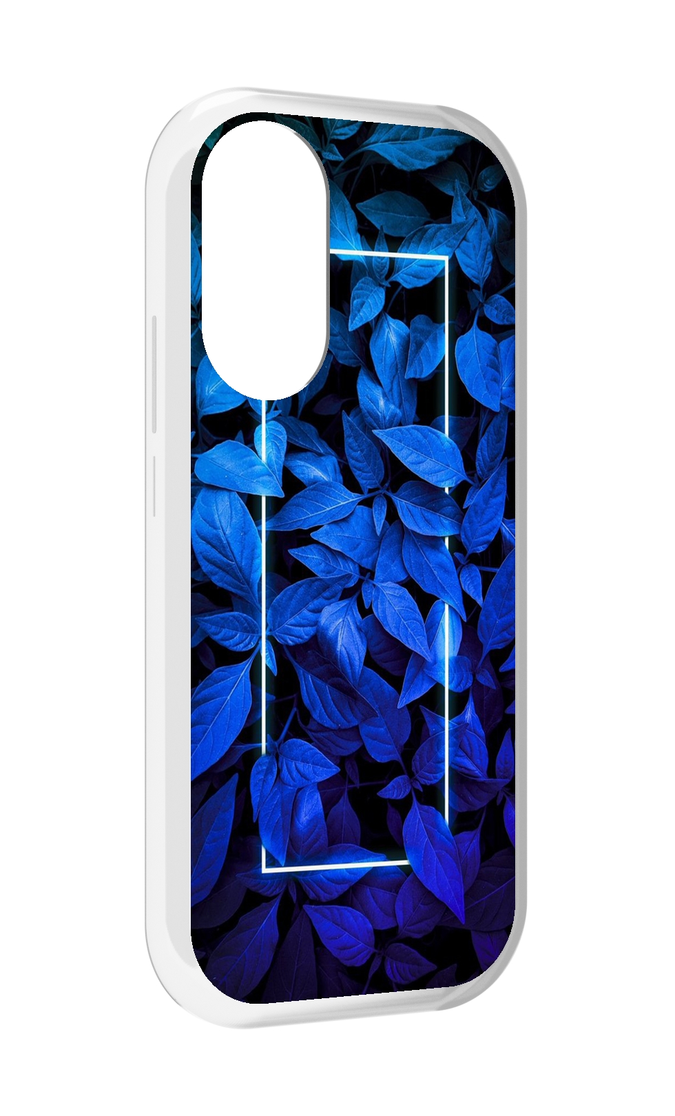 

Чехол MyPads голубые цветочки неон для Honor X7, Прозрачный, Tocco