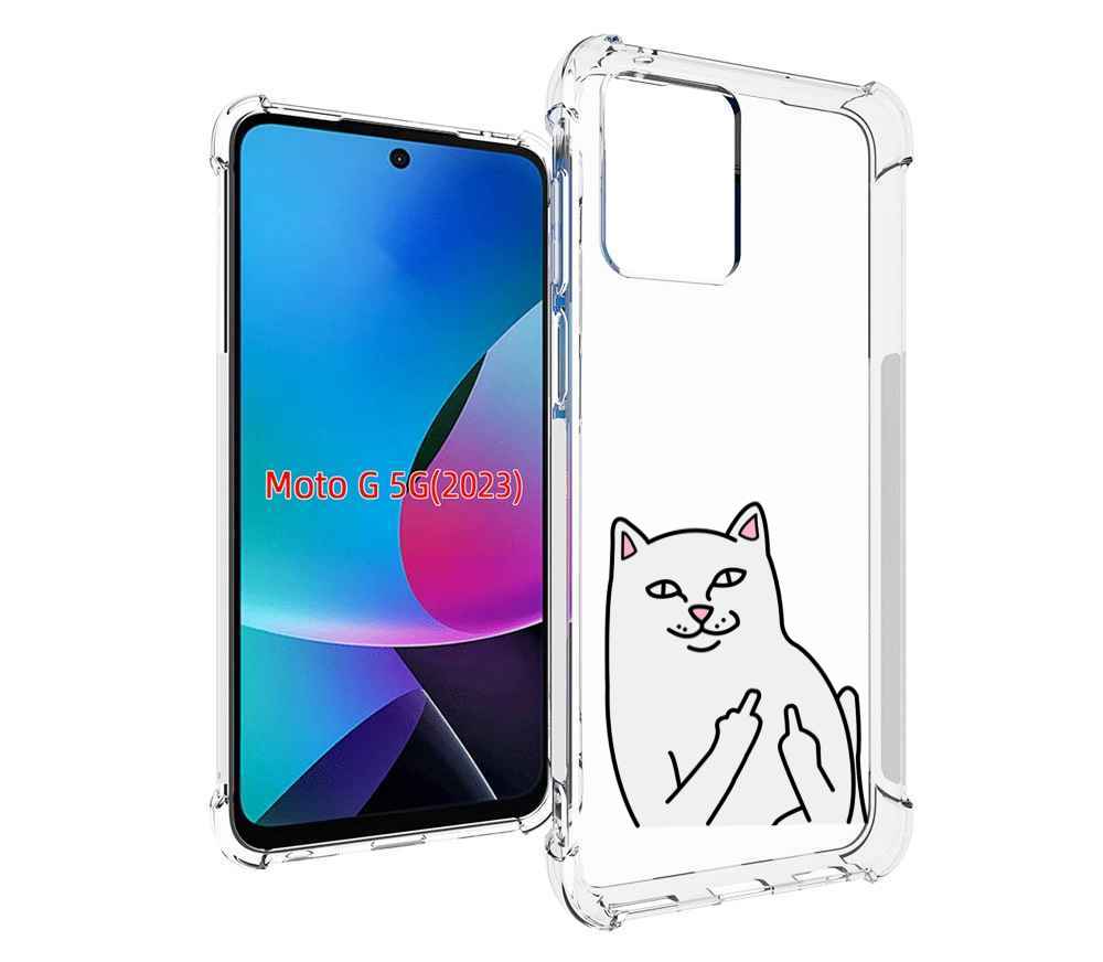 

Чехол MyPads котяра для MOTO G 5G 2023, Tocco