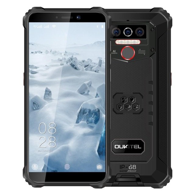 фото Cмартфон oukitel wp5 pro 4/64gb black/red