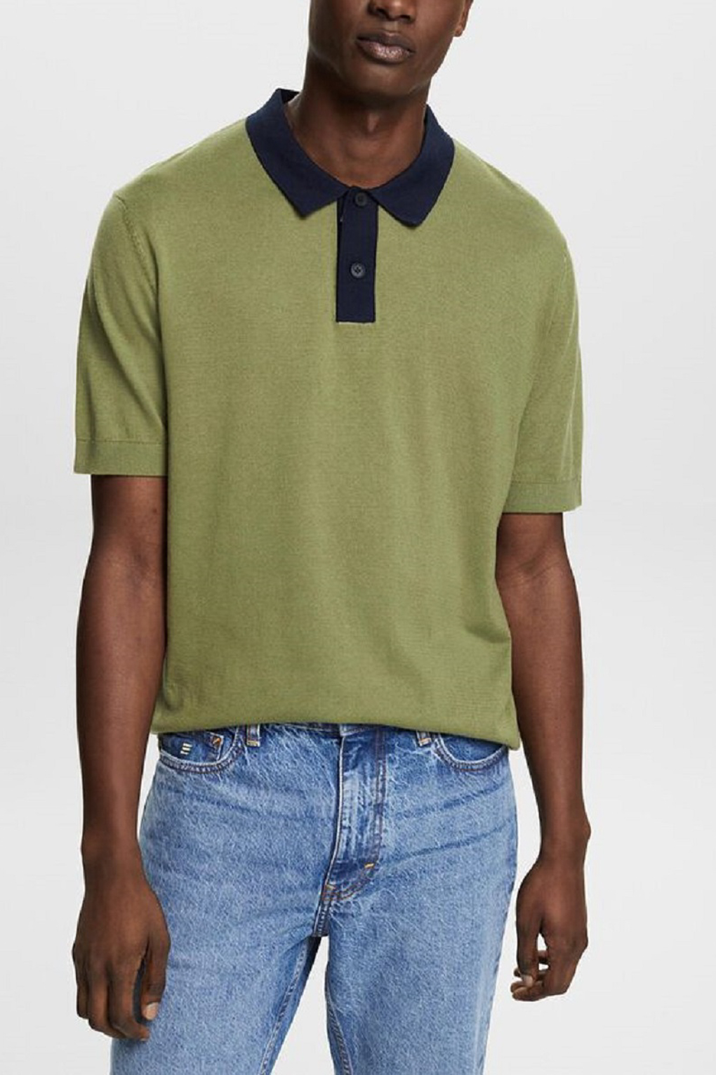

Футболка мужская Esprit Casual 034EE2I305 хаки M, 034EE2I305