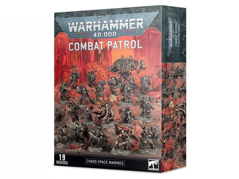 Миниатюры для игры Games Workshop Warhammer 40000 Chaos Space Marines: Combat Patrol the chaos curse